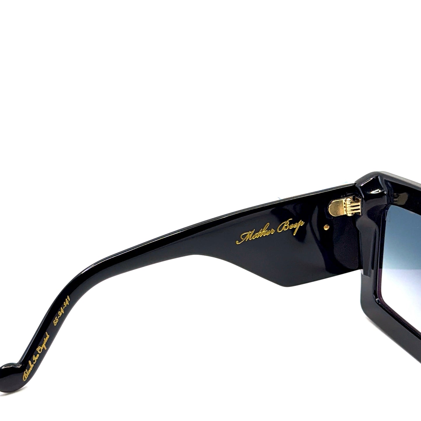 New Anna Karin Karlsson Mother Beep Ice Crystal Black Sunglasses Authentic