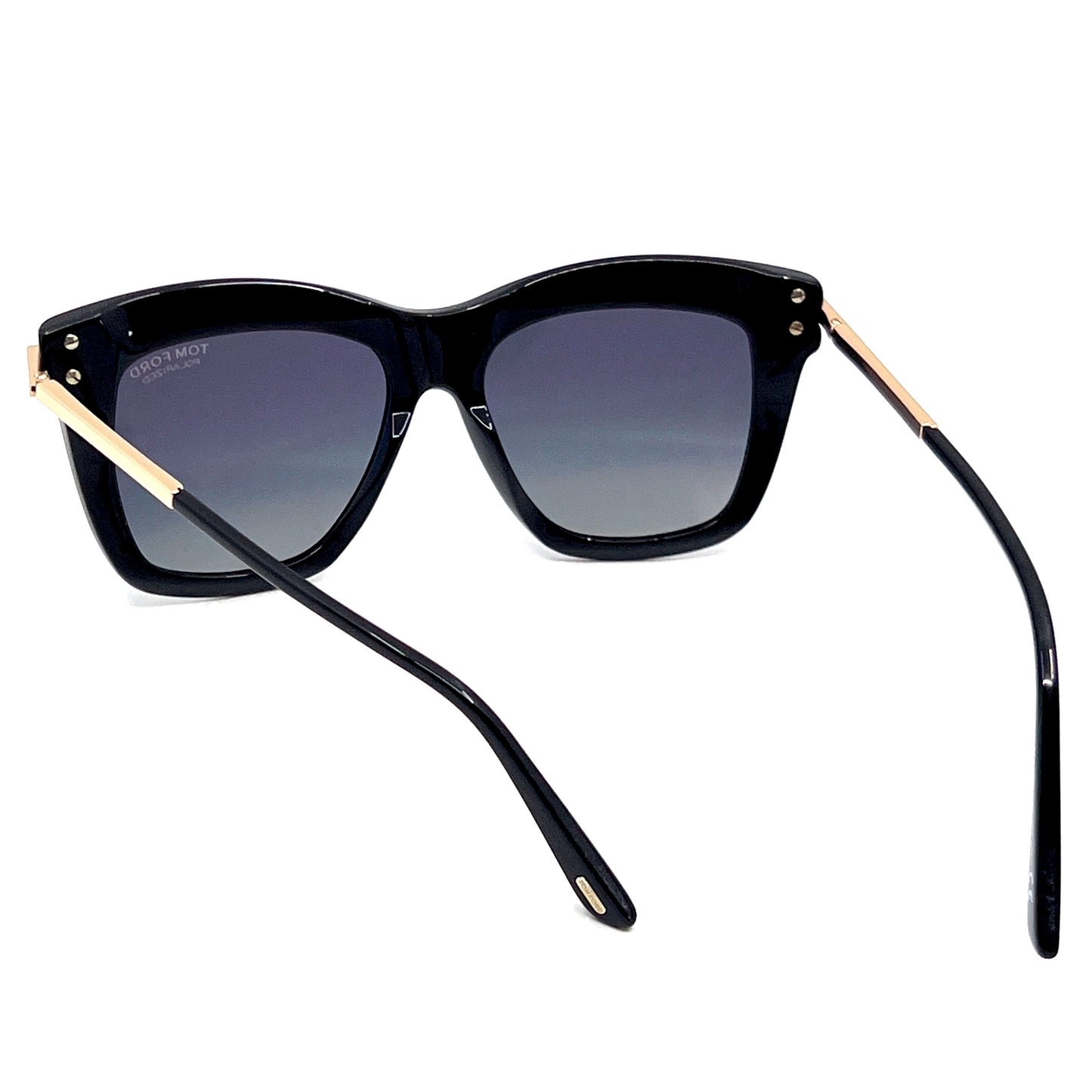 TOM FORD Dasha Sunglasses TF822 01D Polarized