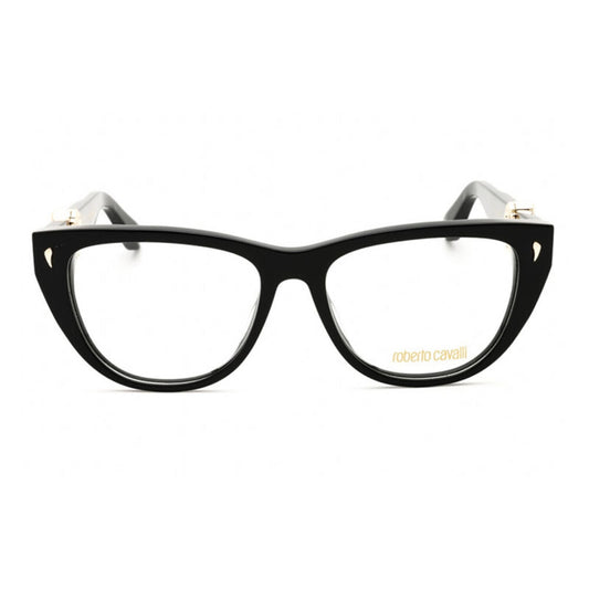 NEW Roberto Cavalli VRC045 0700 Shiny Black Sunglasses Authentic