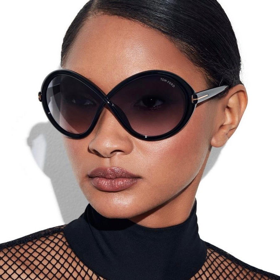 TOM FORD Jada Sunglasses TF1070 01B