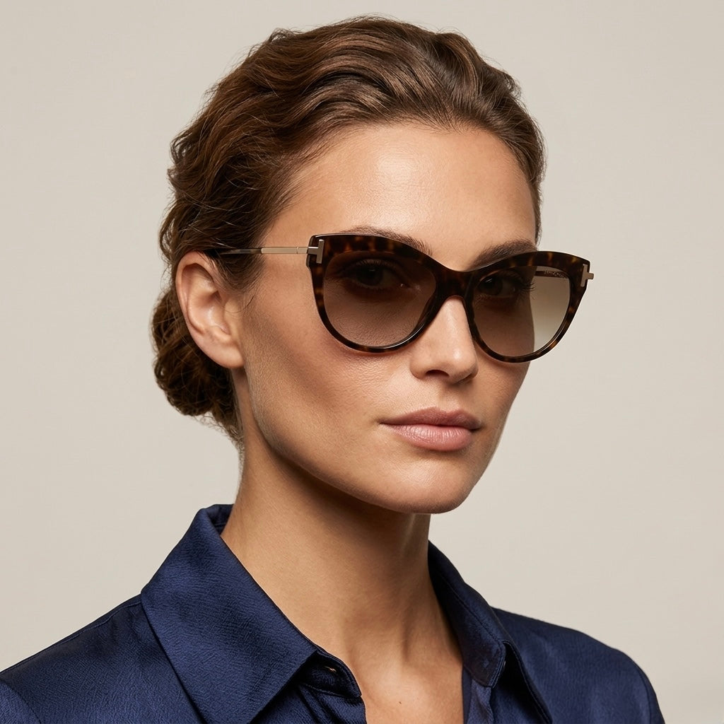 TOM FORD Kira Sunglasses TF821 52H