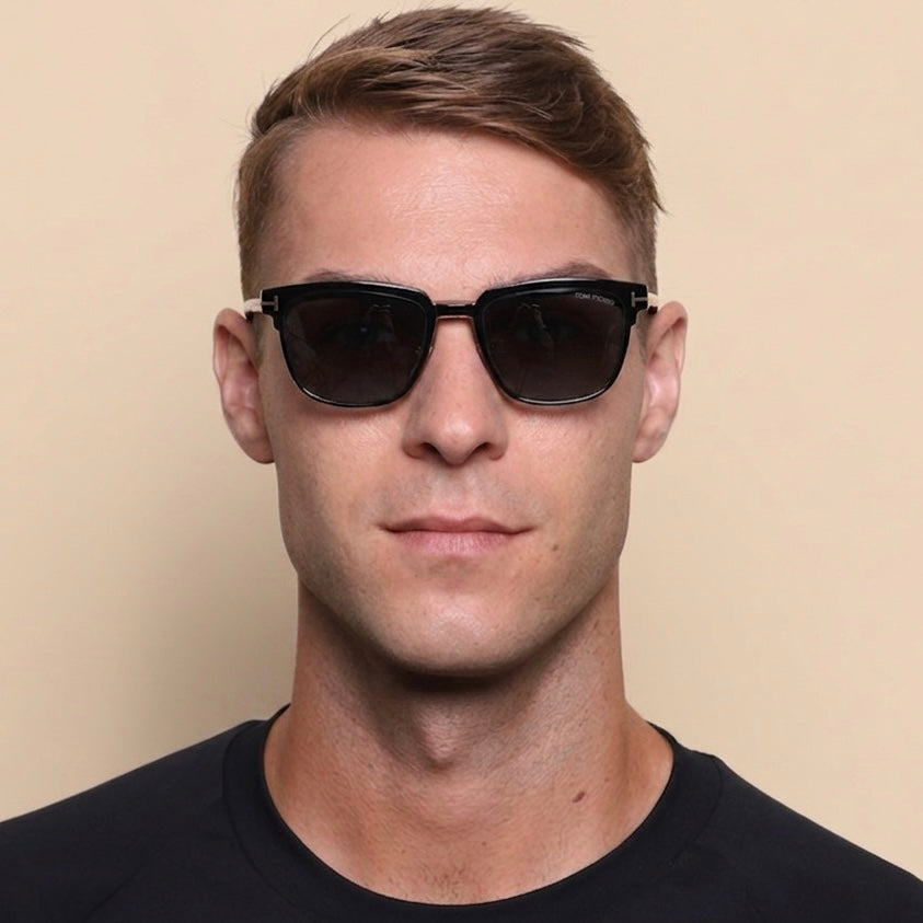 TOM FORD Clip-On Sunglasses/Eyeglasses TF5683-B 001