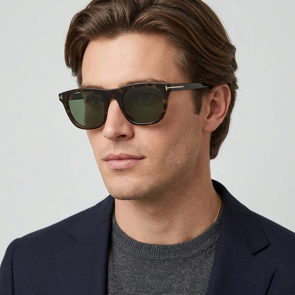 TOM FORD Clip-On Sunglasses/Eyeglasses TF5895-B 001