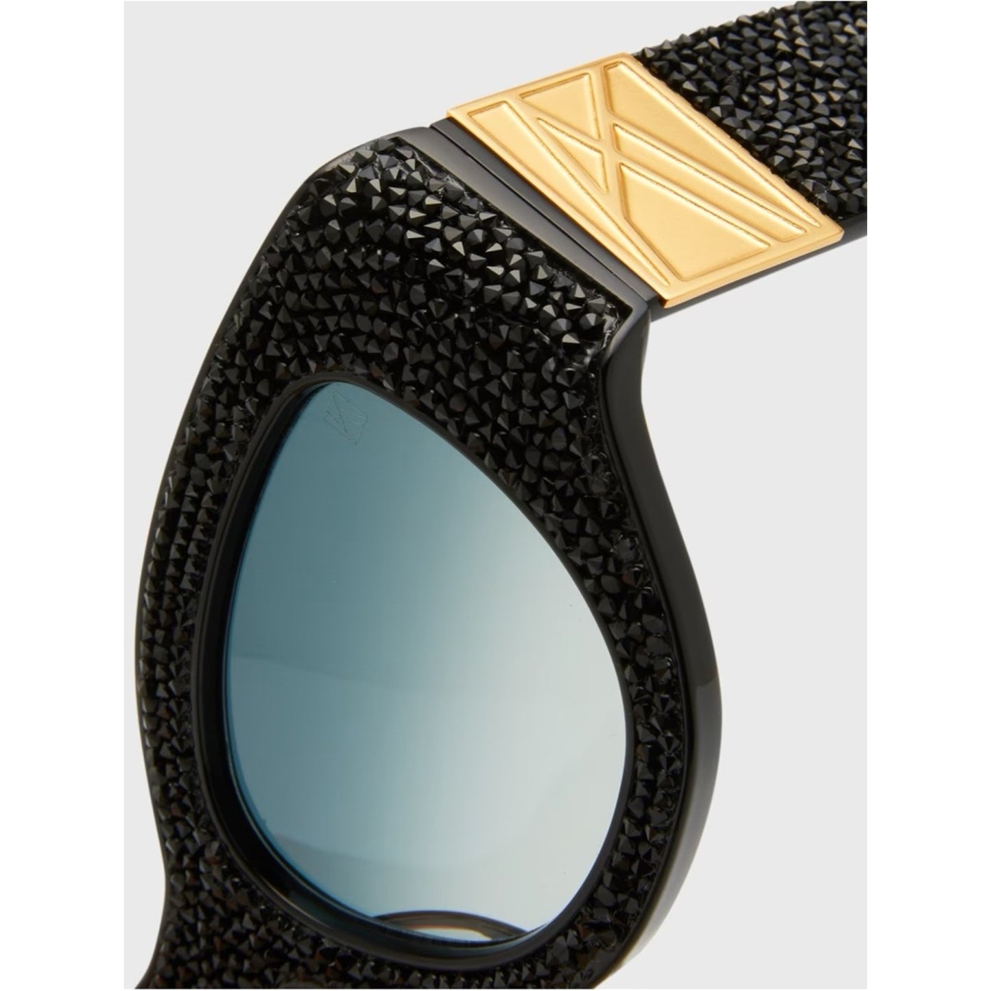 New Anna Karin Karlsson Lucky Goes To Vegas Black Crystal Sunglasses Authentic