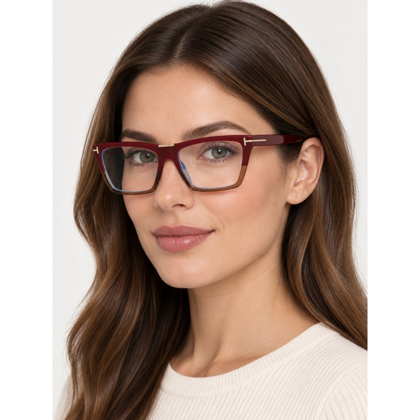 NEW Tom Ford FT5912-B 083 Violet Sunglasses Authentic