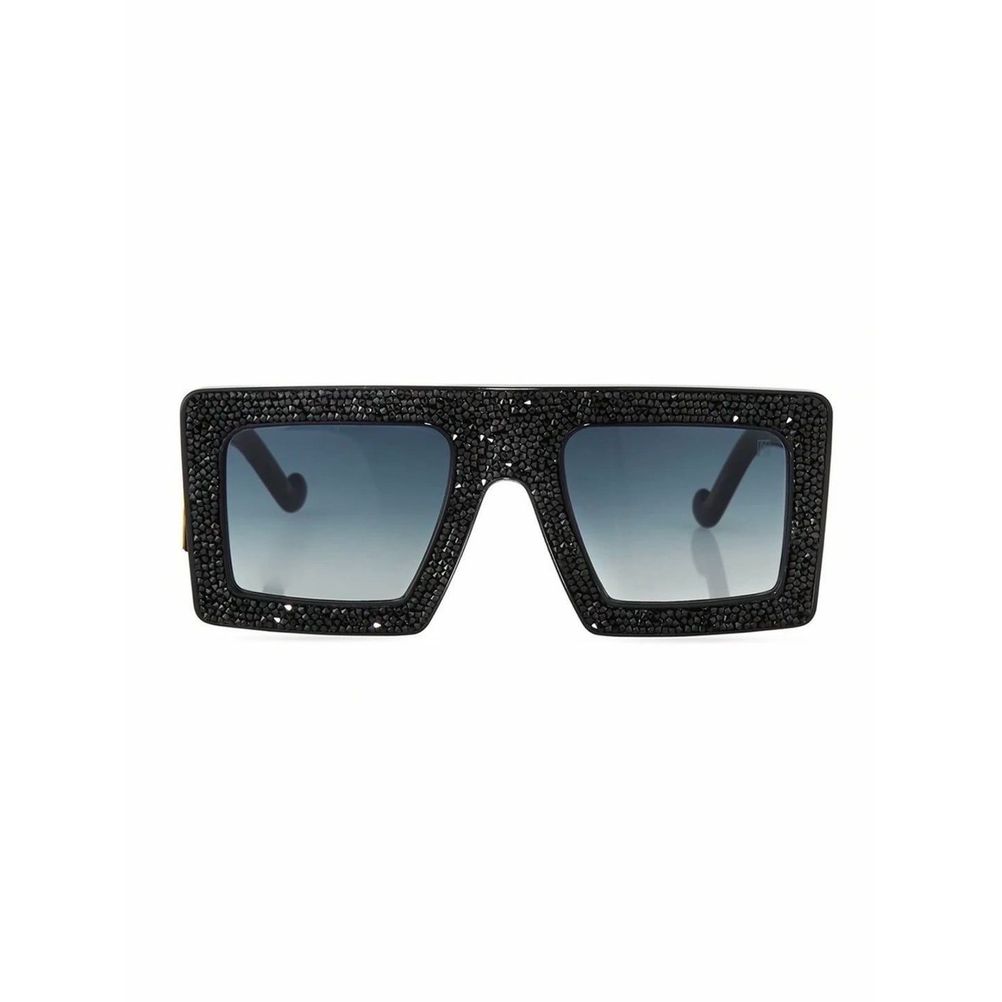 New Anna Karin Karlsson Mother Beep Black Crystal Sunglasses Authentic