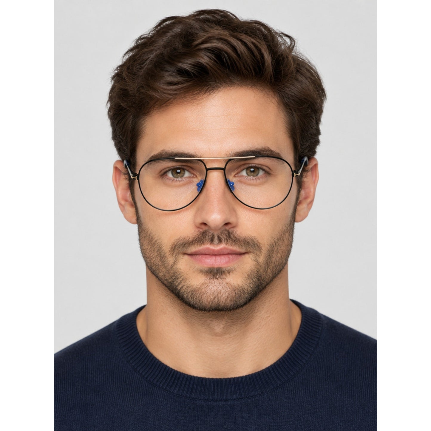 NEW Tom Ford FT5829-B 001 Shiny Black Sunglasses Authentic