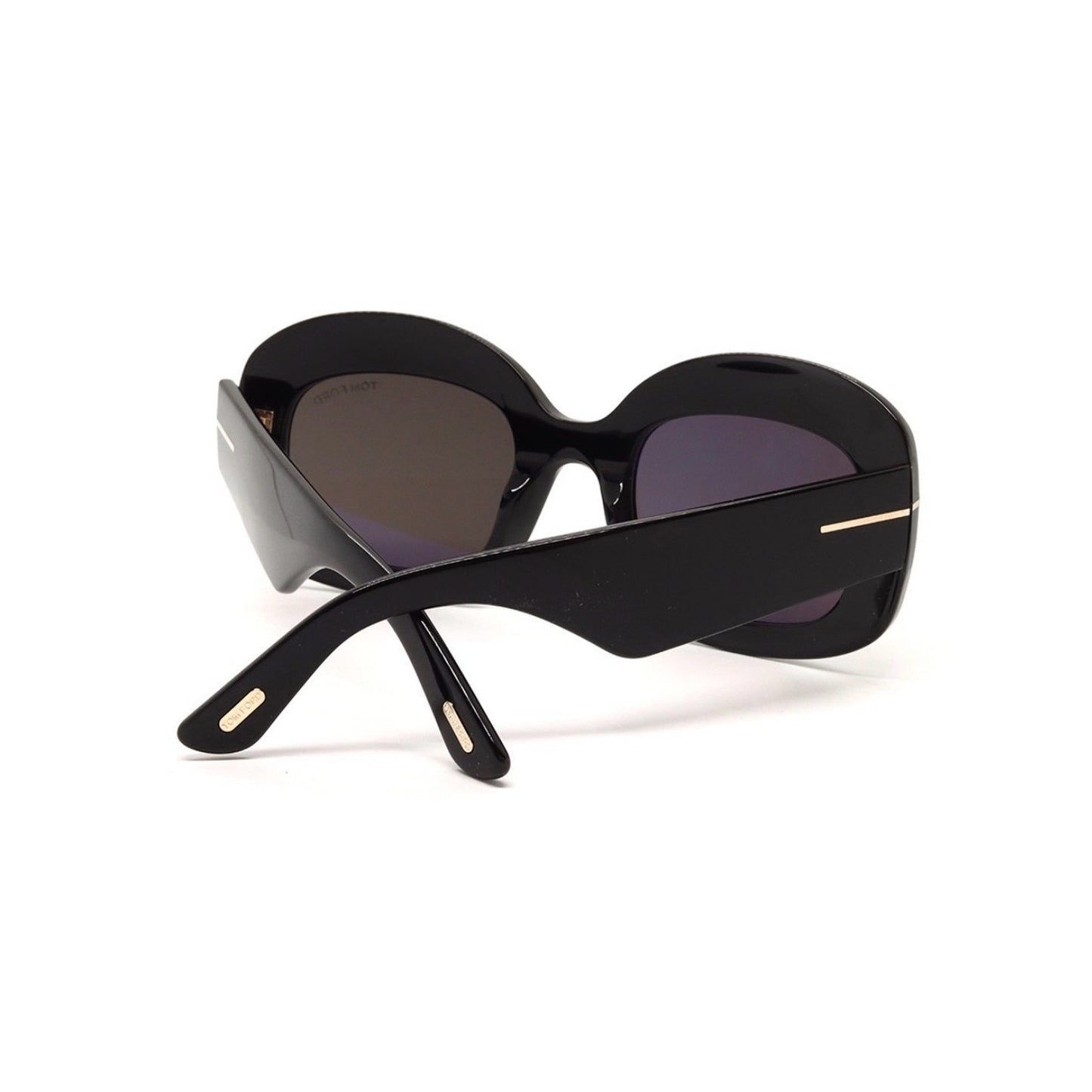 NEW Tom Ford FT1219 01A Shiny Black Sunglasses Authentic