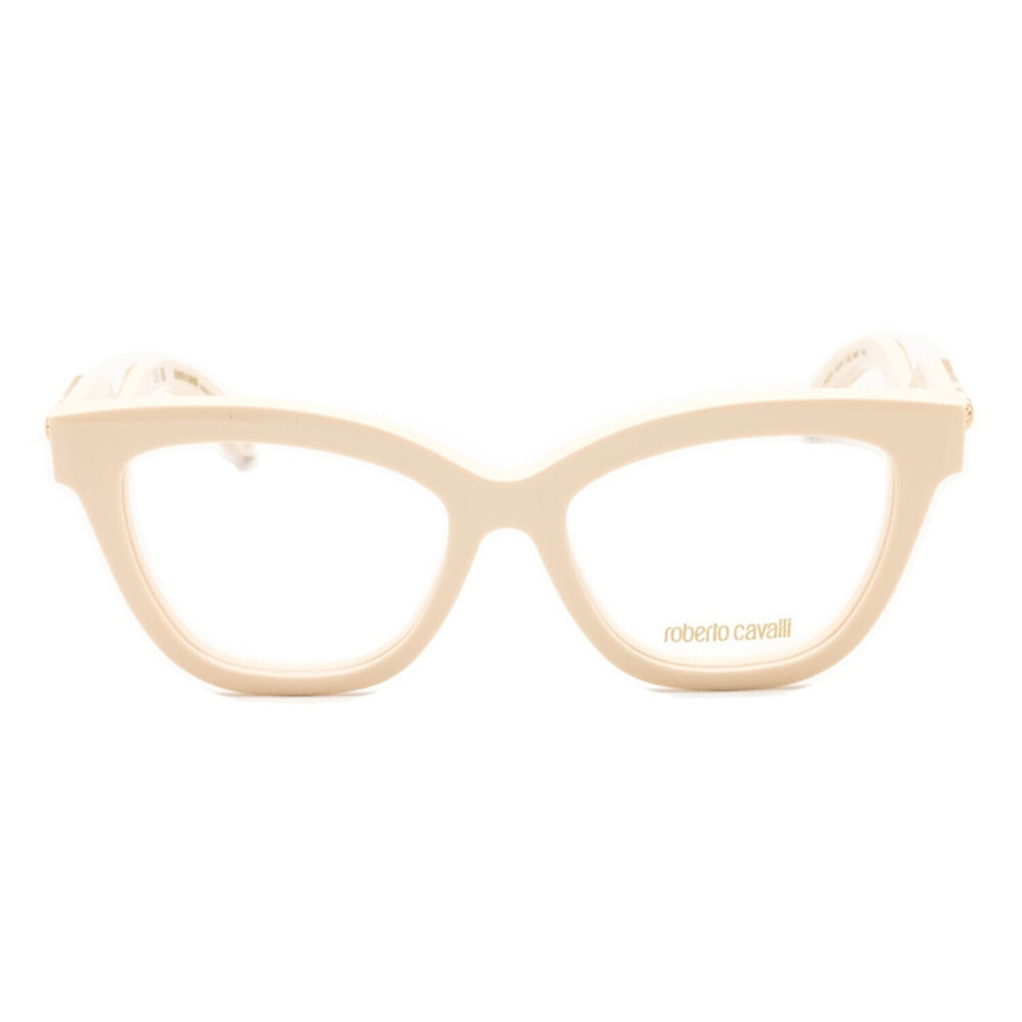 NEW Roberto Cavalli VRC072 09X7 Shiny Beige Eyeglasses Authentic