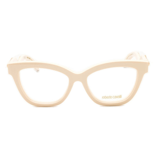 NEW Roberto Cavalli VRC072 09X7 Shiny Beige Eyeglasses Authentic