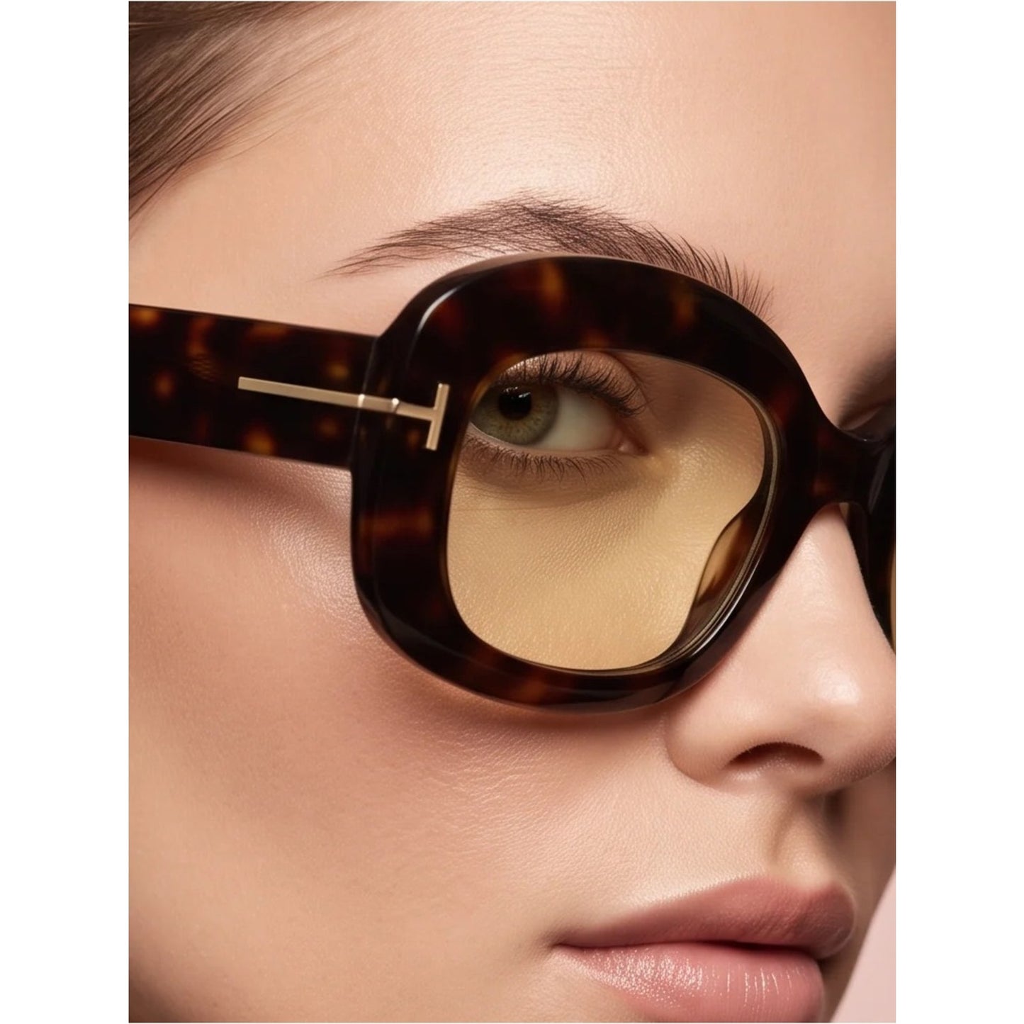 NEW Tom Ford FT1219 52E Dark Havana Sunglasses Authentic