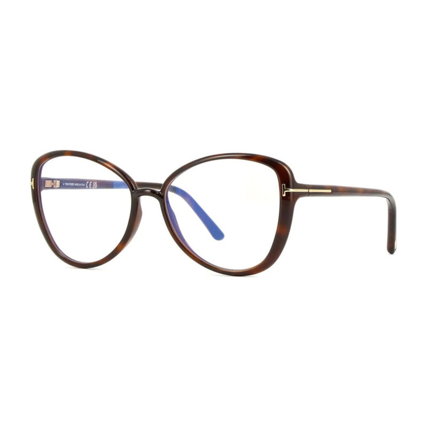 NEW Tom Ford FT5907-B 052 Dark Havana Sunglasses Authentic