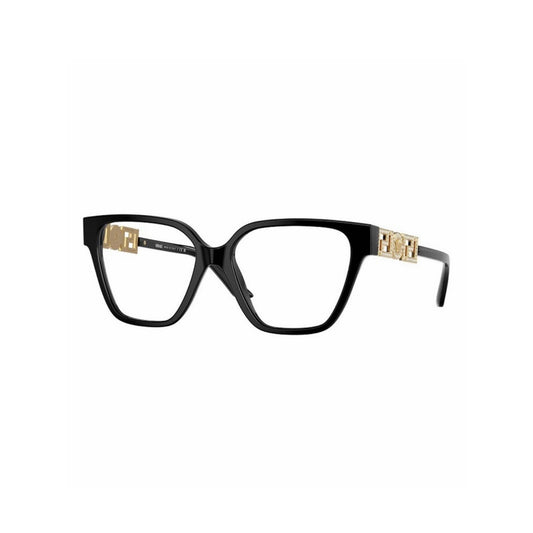 NEW Versace VE3358B GB1 Black/Gold Eyeglasses Authentic