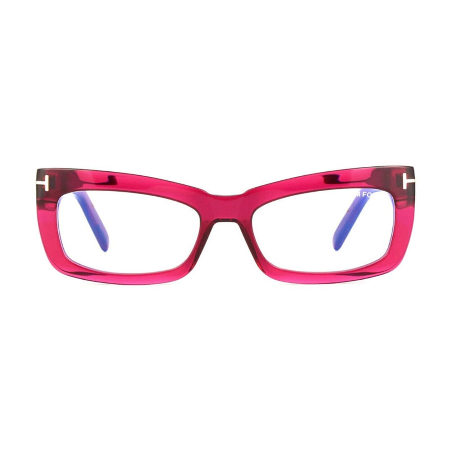 NEW Tom Ford FT5966-B 075 Shiny Fuxia Sunglasses Authentic