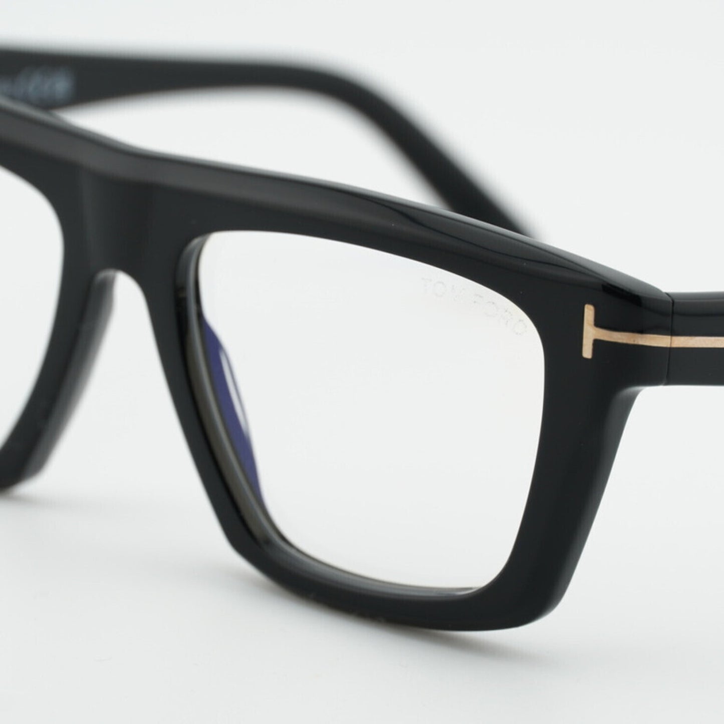 NEW Tom Ford FT6059-B 001 Shiny Black Eyeglasses Authentic
