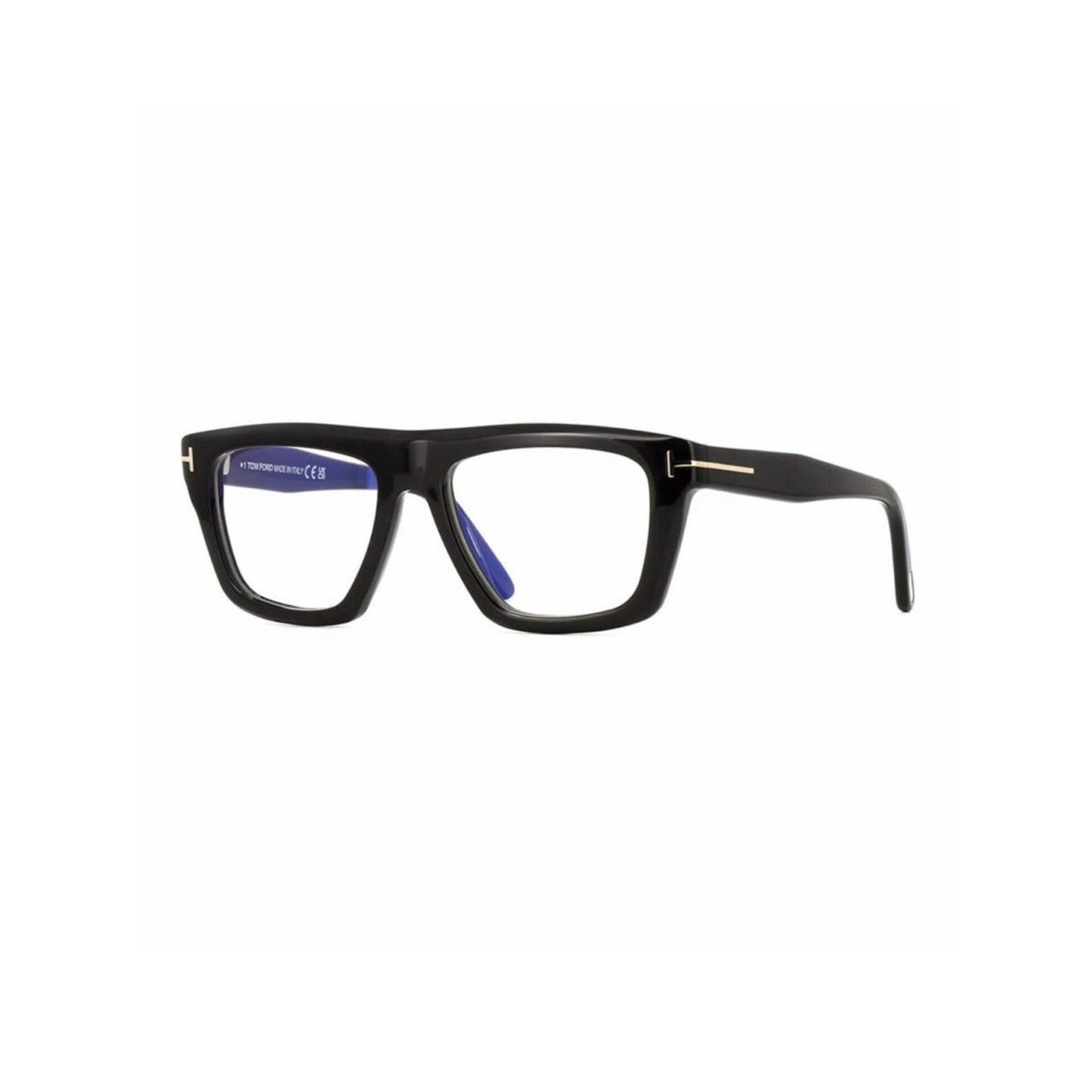 NEW Tom Ford FT6059-B 001 Shiny Black Eyeglasses Authentic
