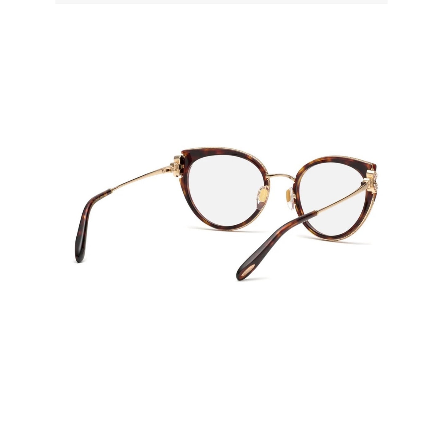New Chopard VCH367S 0909 Cat Eye Shiny Havana Women Eyeglasses Authentic