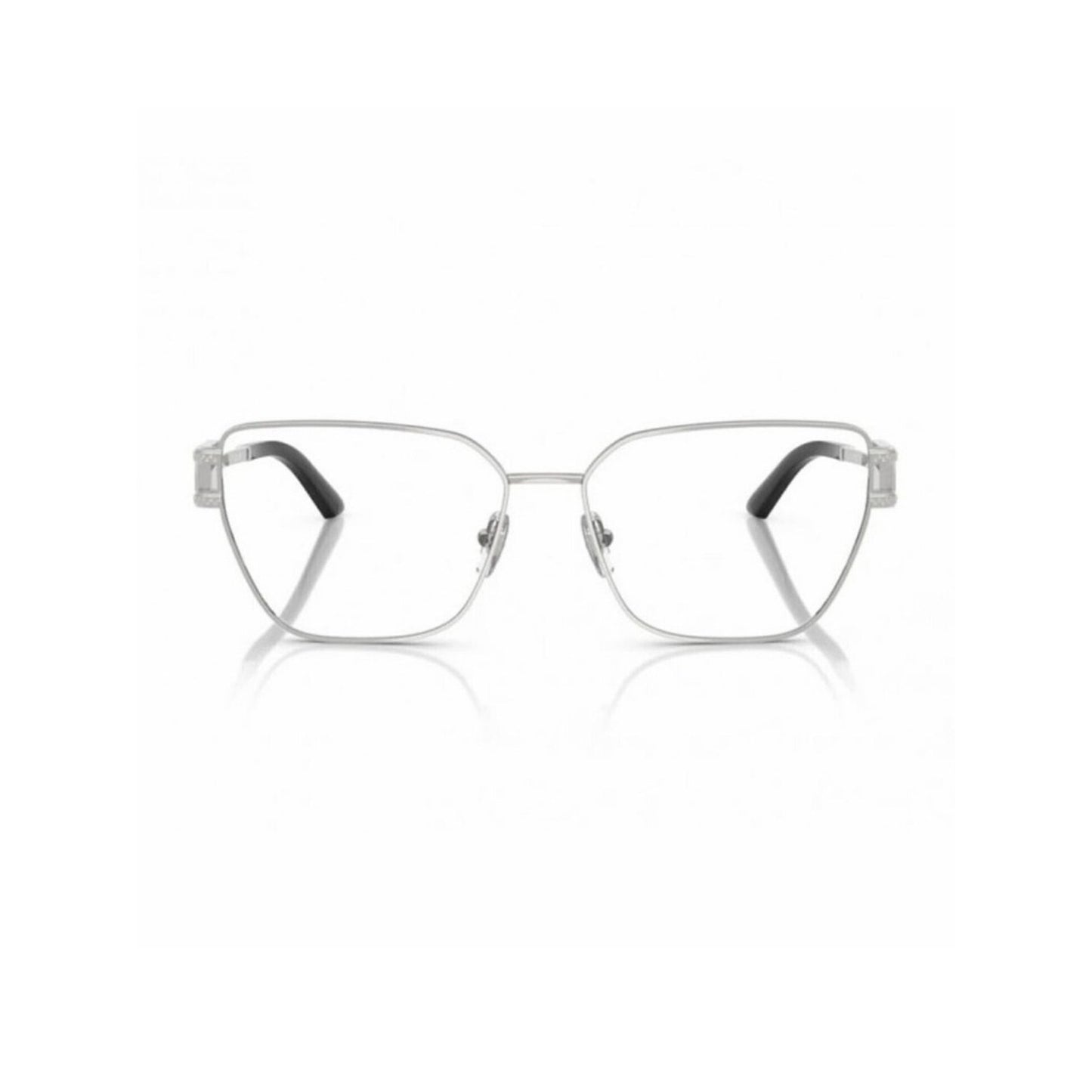 NEW Versace VE1301 1000 Silver Eyeglasses Authentic