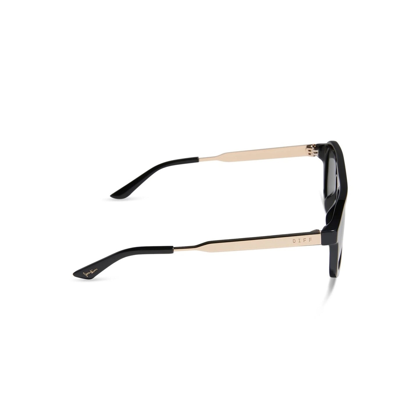 NEW DIFF Eyewear SIMS DE01-0920 Black Sunglasses Authentic