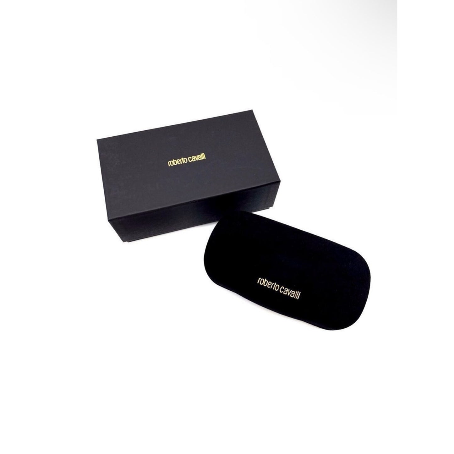 NEW Roberto Cavalli VRC024V 700Y Shiny Black Sunglasses Authentic