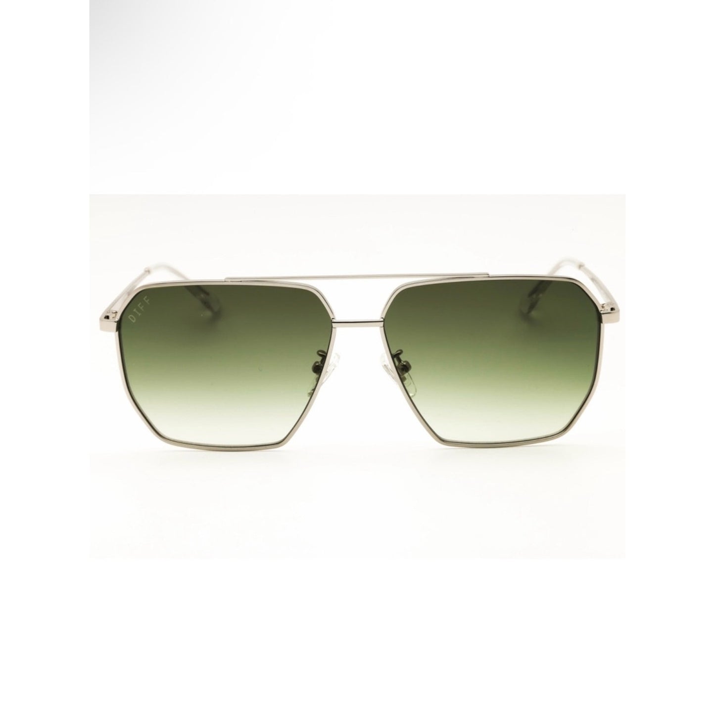 NEW DIFF Eyewear BERKELY DE01-0742 Silver Sunglasses Authentic