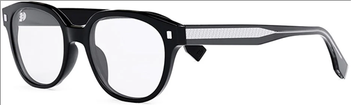 Fendi FE50029I-001-51 51mm