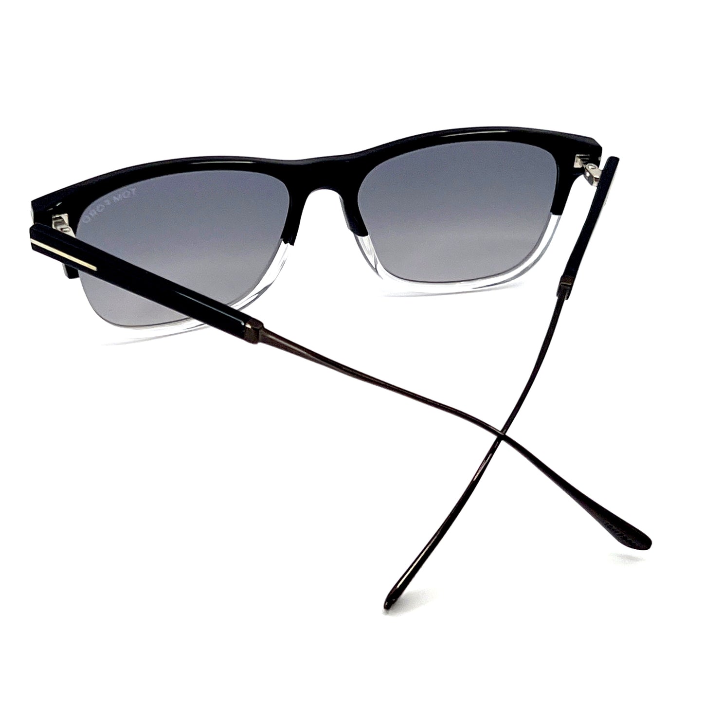 TOM FORD Caleb Sunglasses TF813 03C Titanium