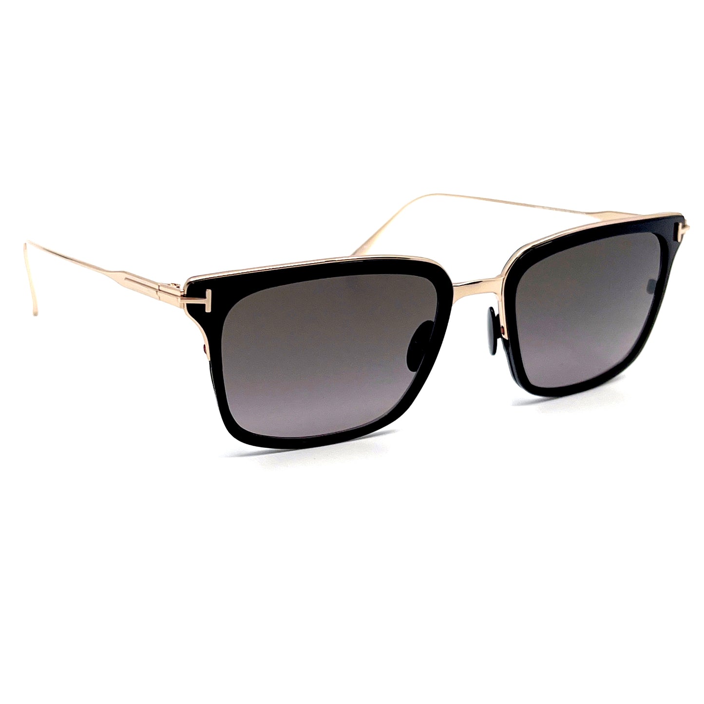 TOM FORD Hayden Sunglasses TF831 01K Titanium