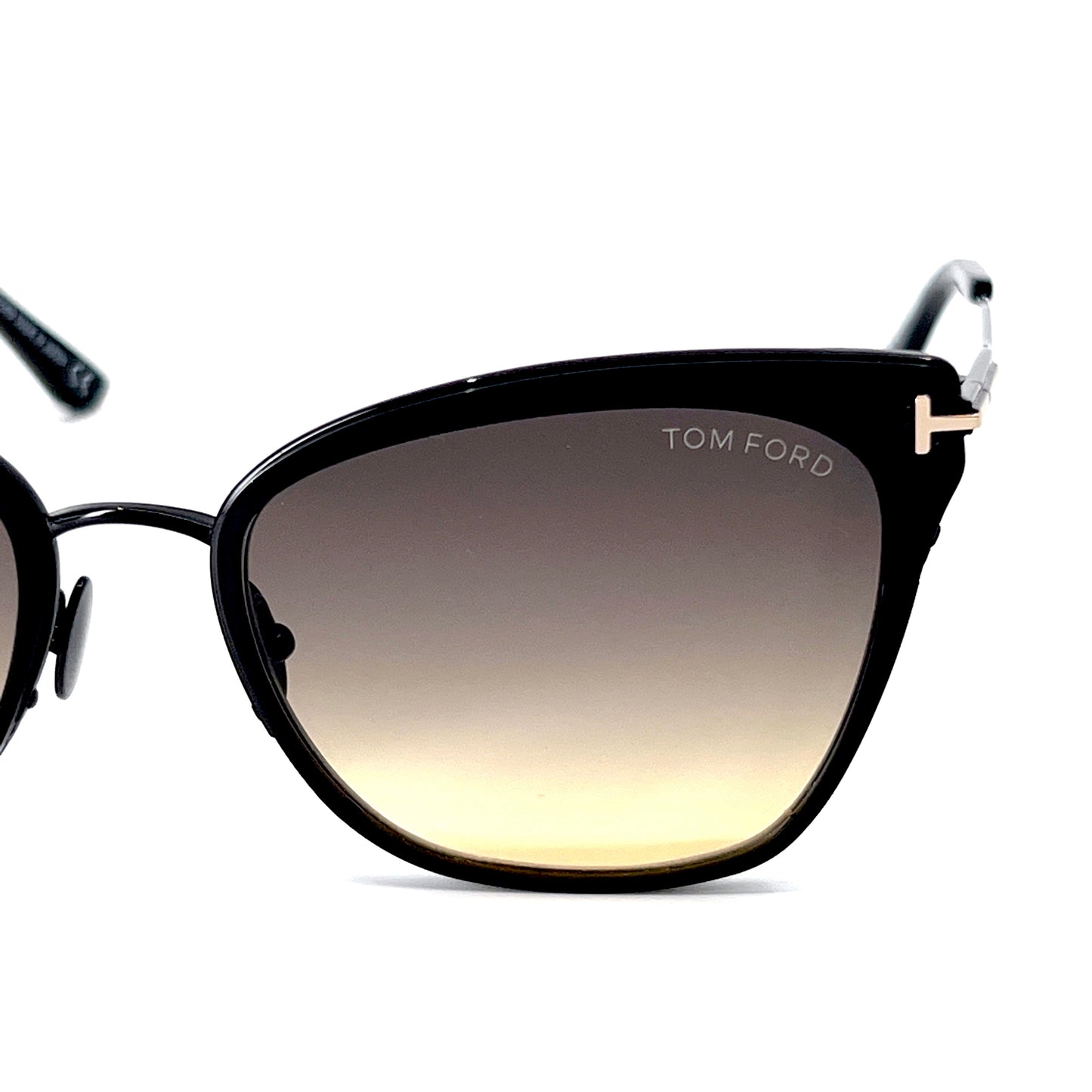 TOM FORD Faryn Sunglasses TF843 01B Titanium