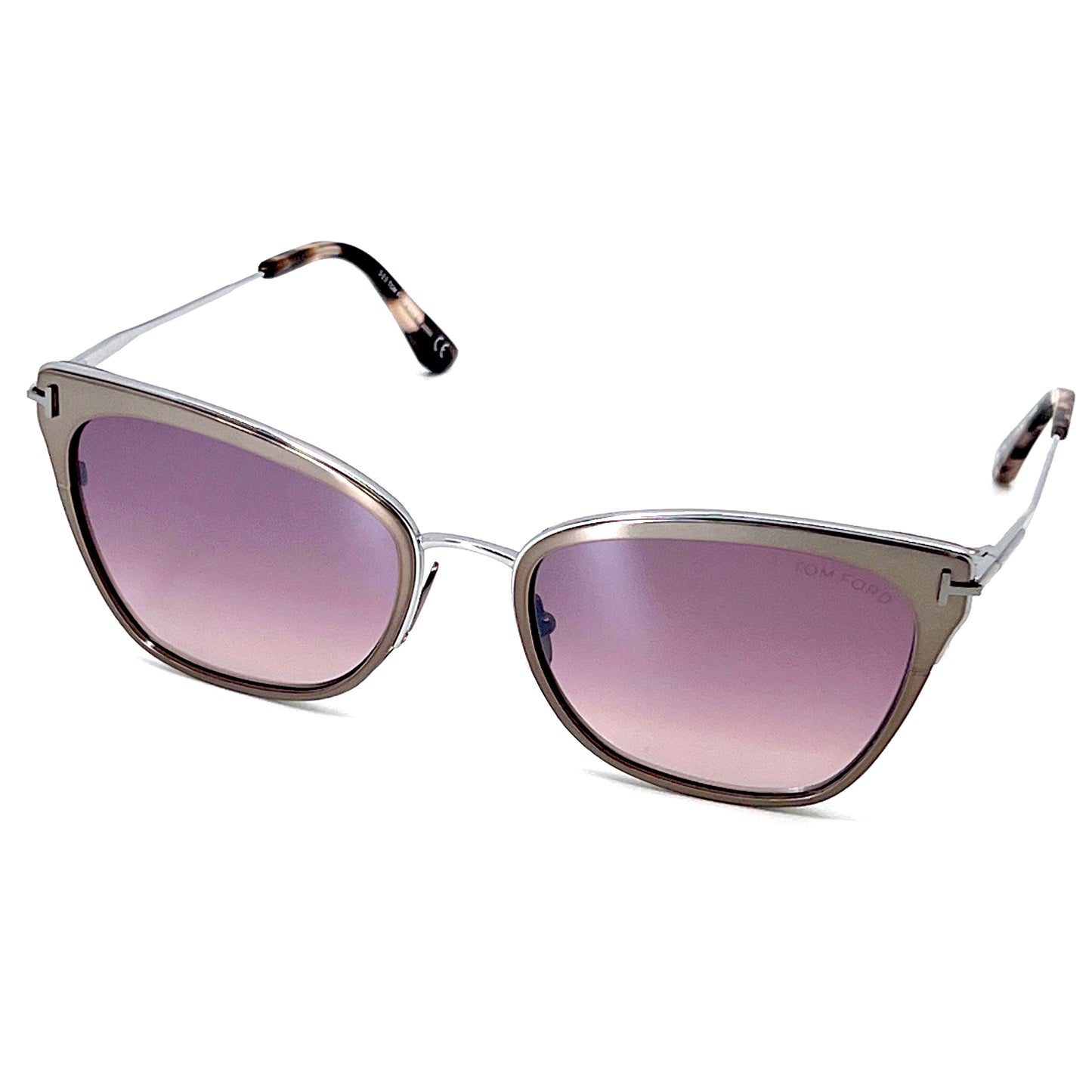 TOM FORD Faryn Sunglasses TF843 12U Titanium