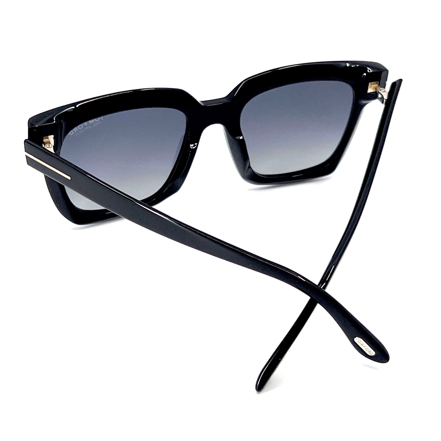 TOM FORD Sari Sunglasses TF690 01D Polarized