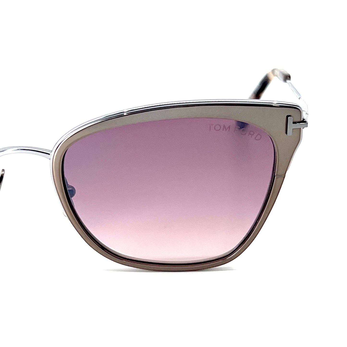 TOM FORD Faryn Sunglasses TF843 12U Titanium