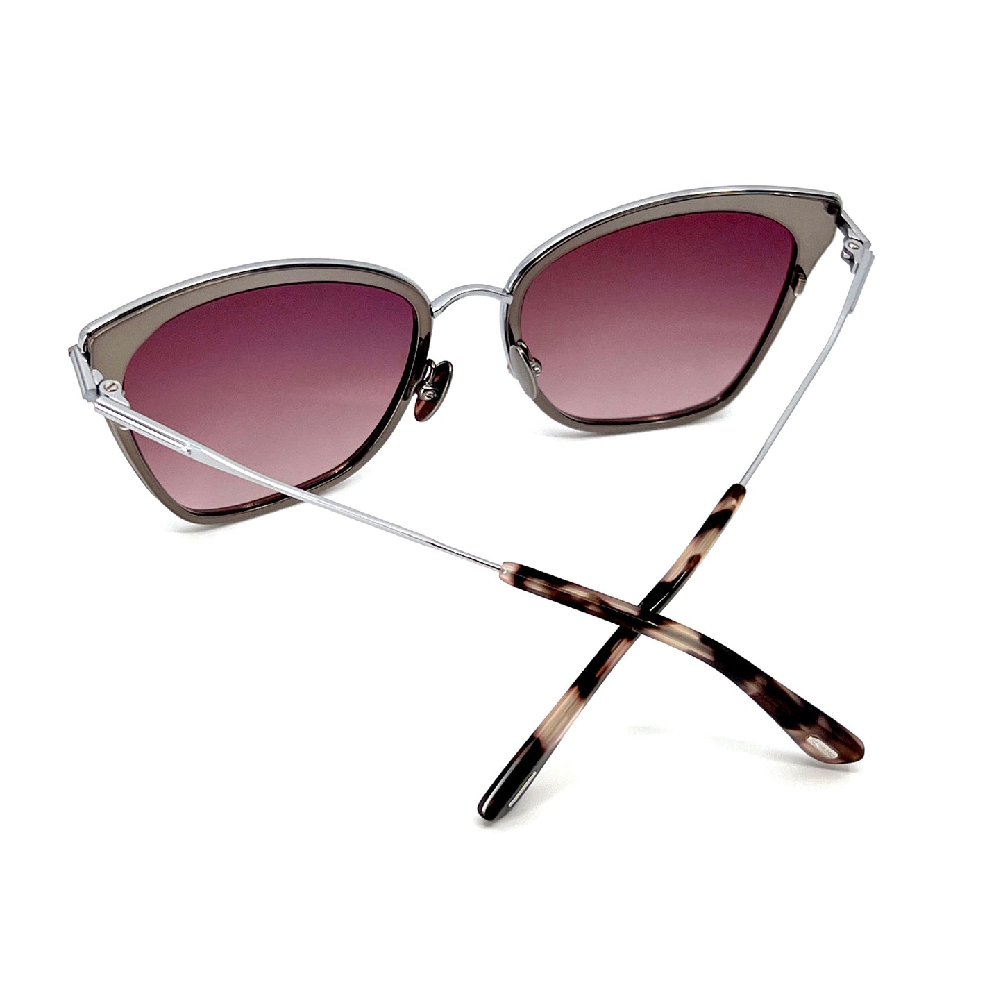 TOM FORD Faryn Sunglasses TF843 12U Titanium