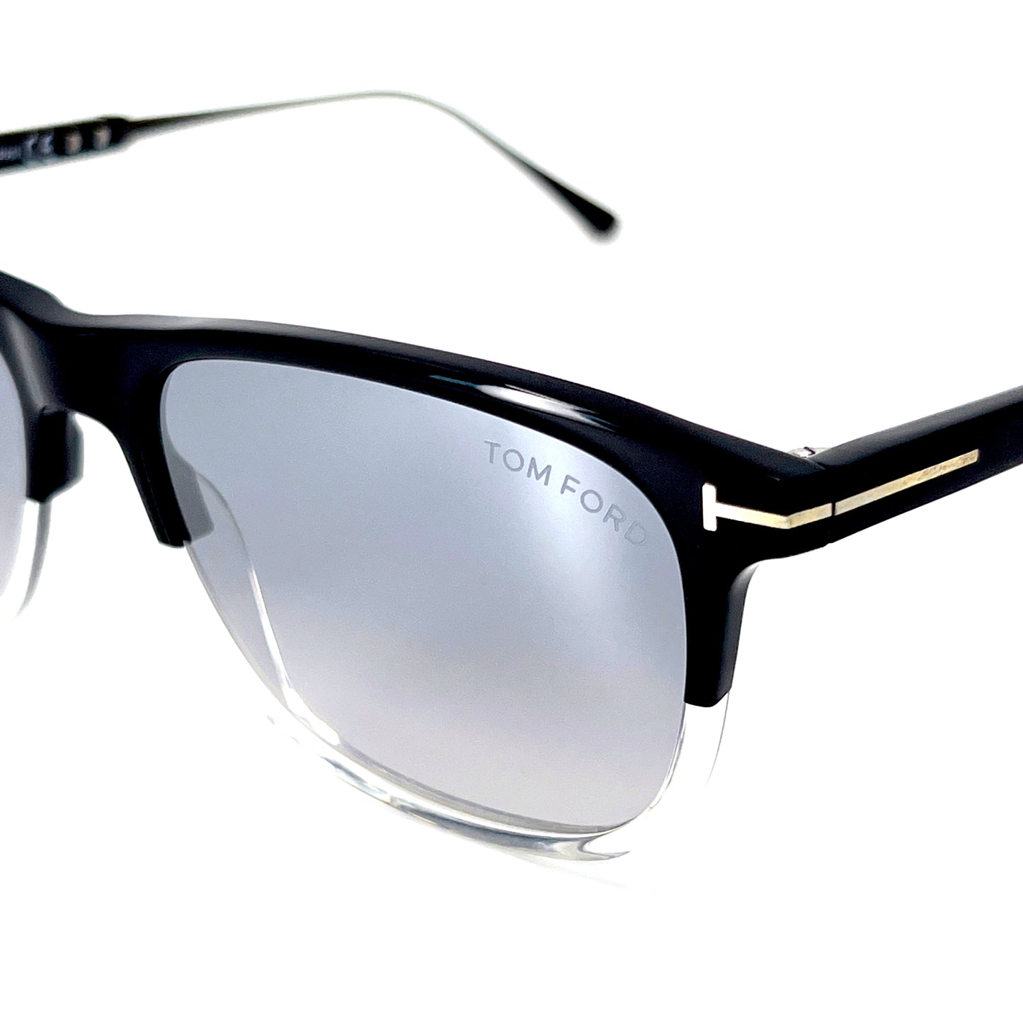 TOM FORD Caleb Sunglasses TF813 03C Titanium