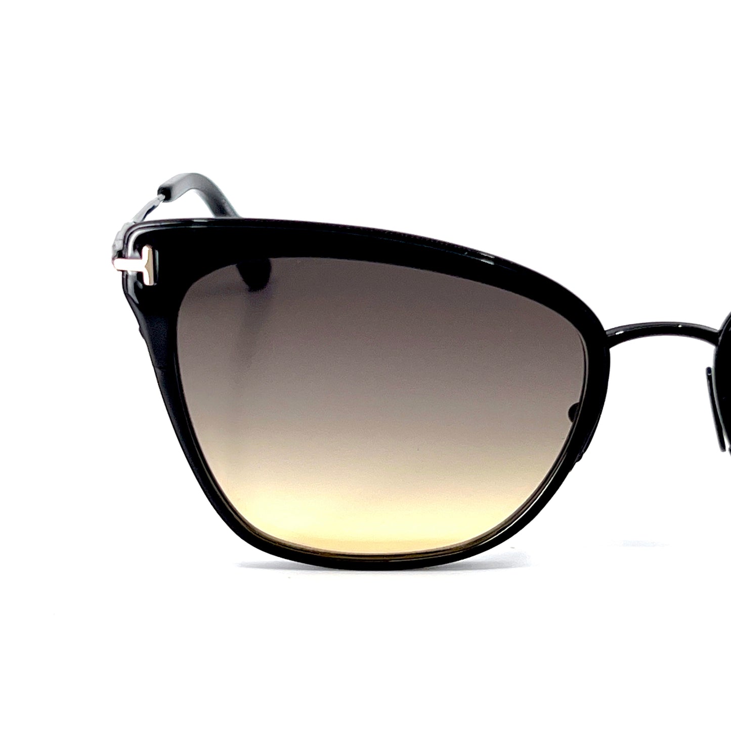 TOM FORD Faryn Sunglasses TF843 01B Titanium