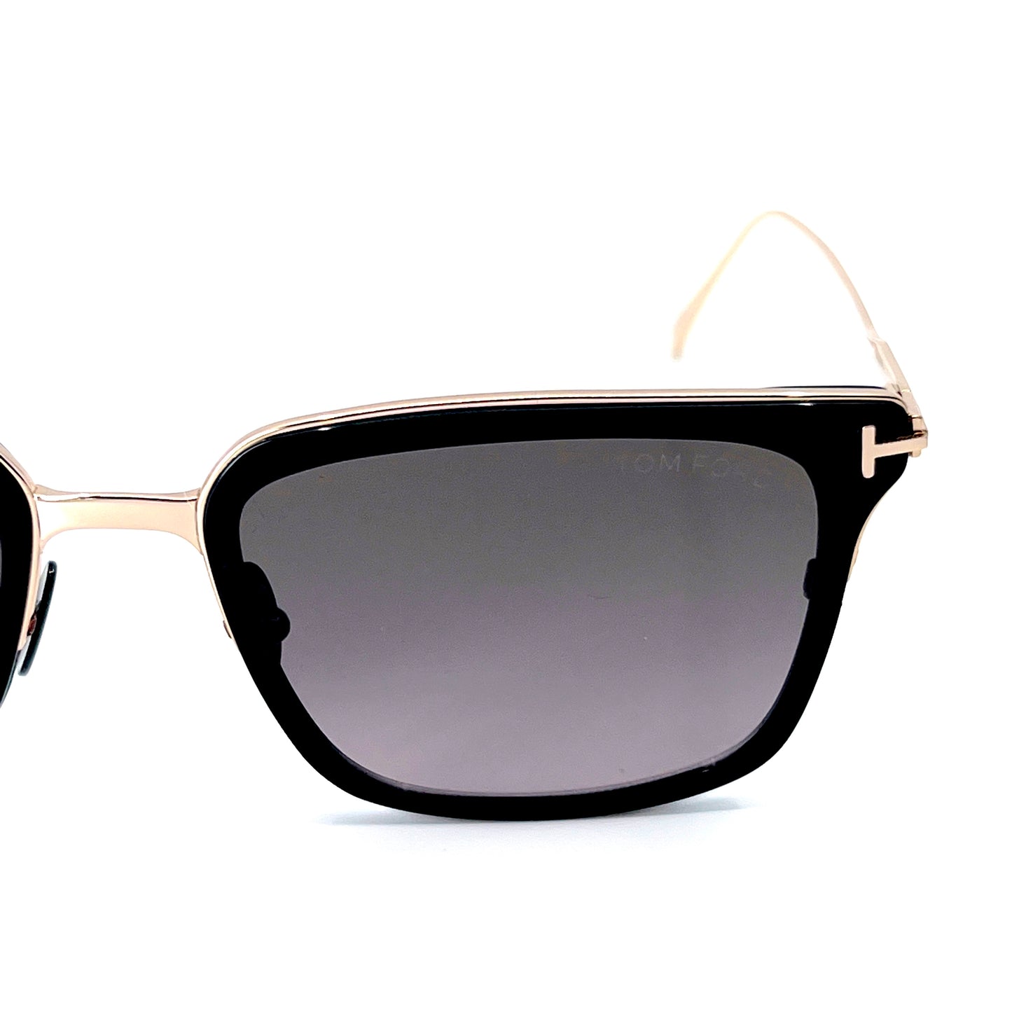 TOM FORD Hayden Sunglasses TF831 01K Titanium