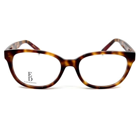 ELLEN DEGENERES Eyeglasses O-04 TORT